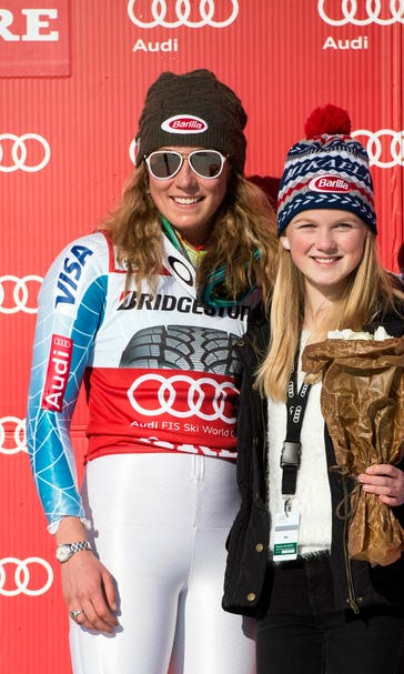 ‘Like an angel’: Shiffrin inspired by cancer survivor
